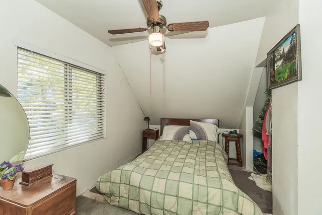 a room with furniture and a window