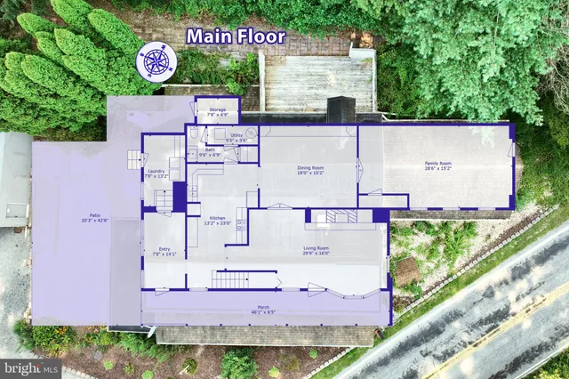 wooden floor in an empty room