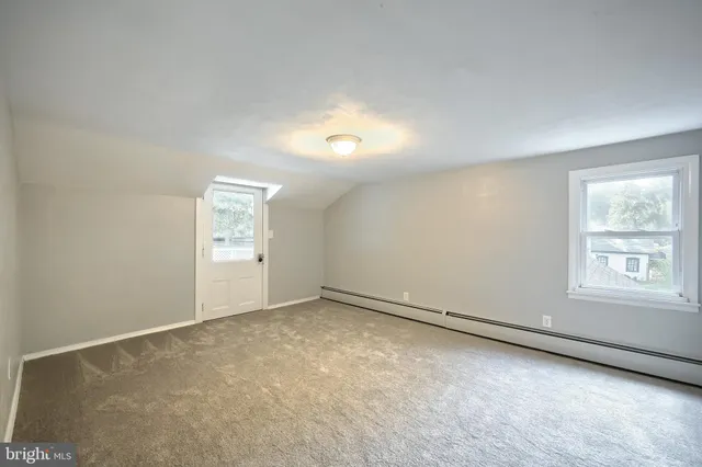 a view of a livingroom with a projector