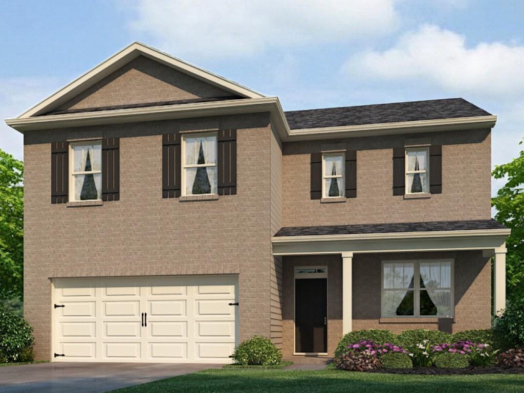 2714 Serena Way Atlanta, GA 30311 - Photo 1 of 1 a front view of a house with garden