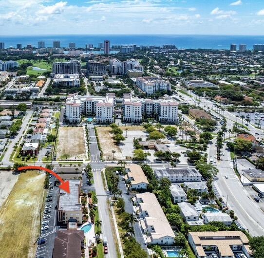 331 Southwest 8th Street, Unit 2CE Boca Raton, FL 33432 - Photo 19 of 19 an aerial view of a city