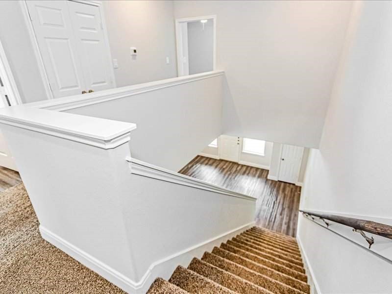 7838 Booker Street, Unit B Houston, TX 77028 - Photo 11 of 28 a view of washer and dryer with bathroom