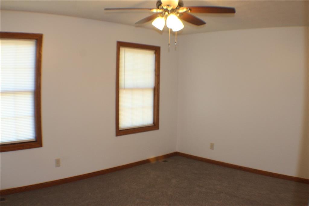 32 Intermediate Drive Coal Center, PA 15423 - Photo 24 of 36 Bedroom 2 is 14x11, has a lighted ceiling fan and 2 windows.