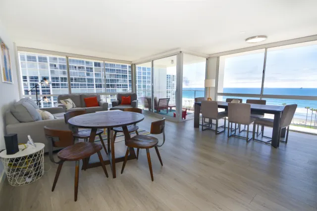 a view of a livingroom with furniture and window