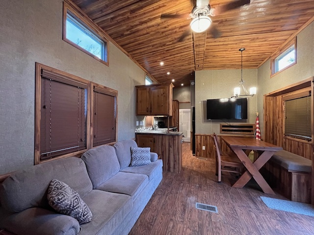 2795 East 28th Road Marseilles, IL 61341 - Photo 5 of 58 a living room with furniture and a flat screen tv