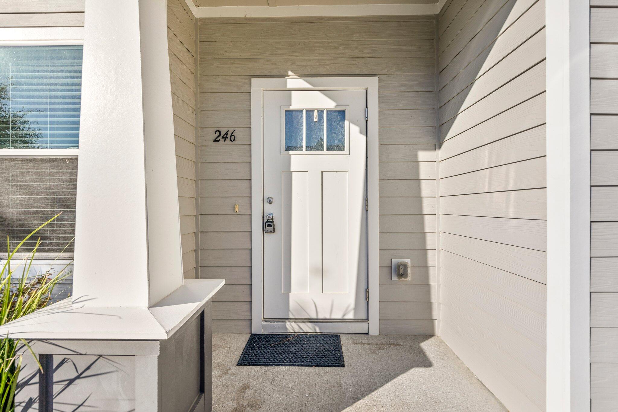 246 North Sand Palm Road Freeport, FL 32439 - Photo 3 of 36 a view of front door of house