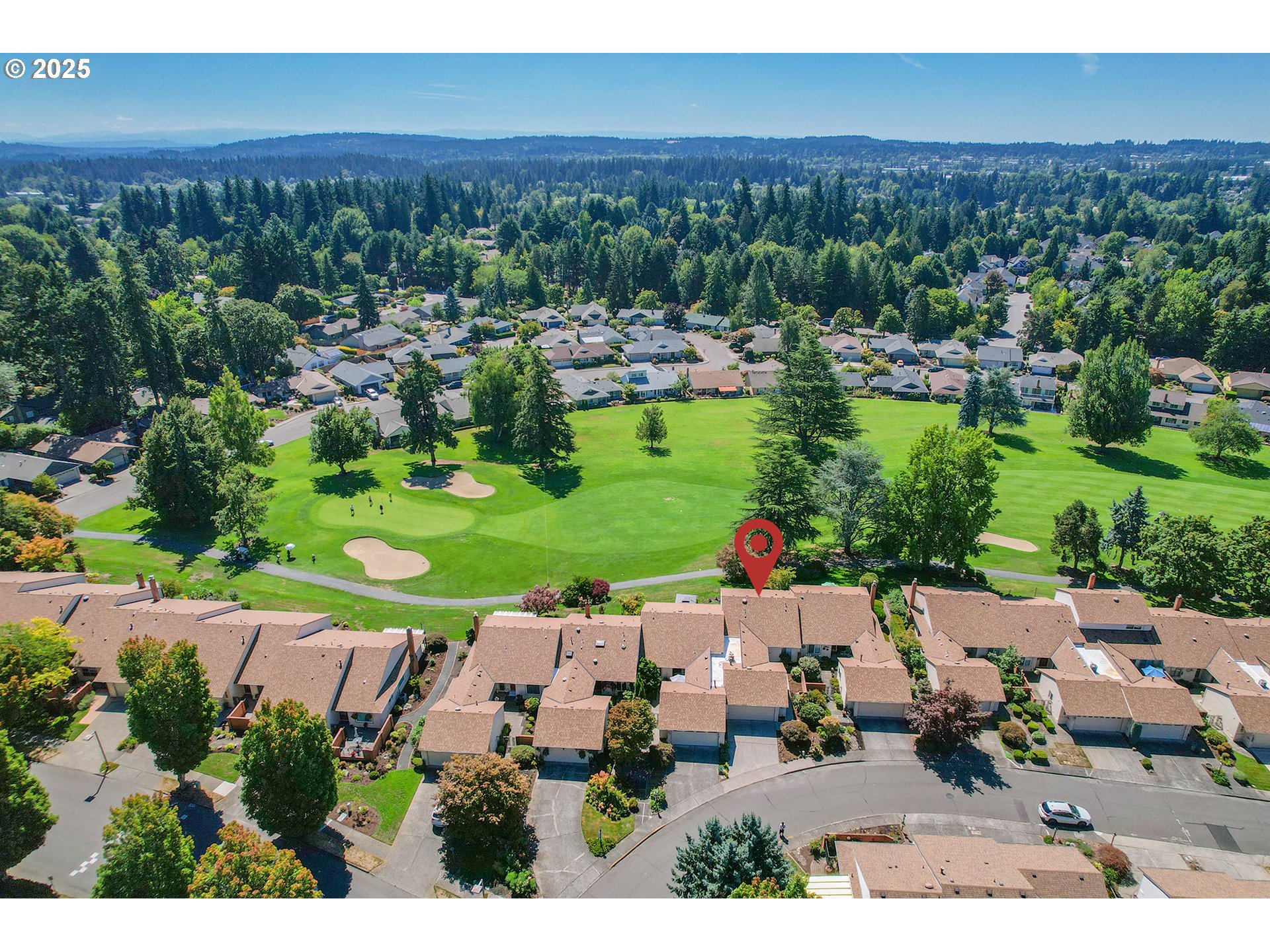 15730 Southwest Greens Way Portland, OR 97224 - Photo 38 of 42 an aerial view of a house with a garden