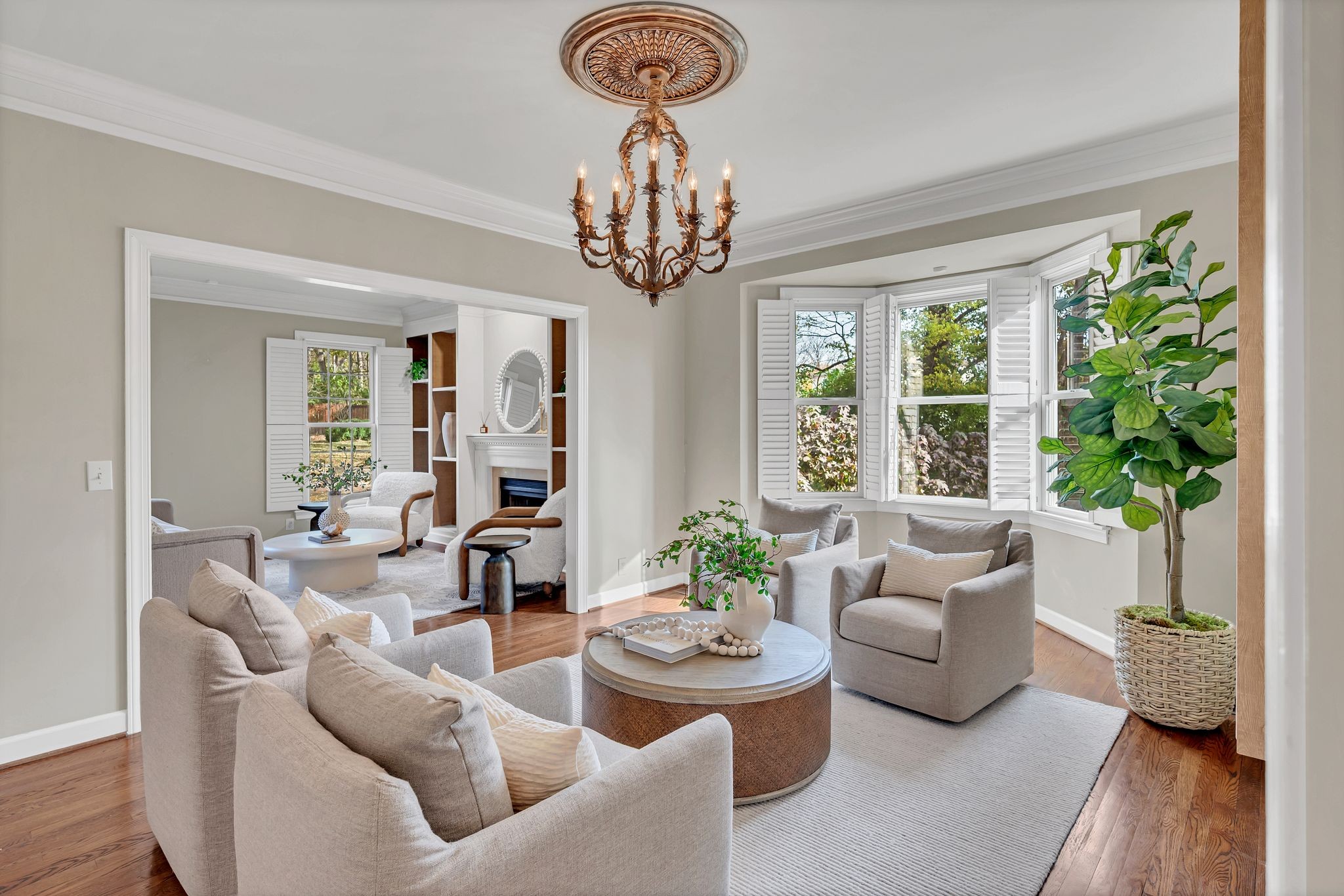 620 Estes Road Nashville, TN 37215 - Photo 12 of 40 a living room with furniture a chandelier and a chandelier