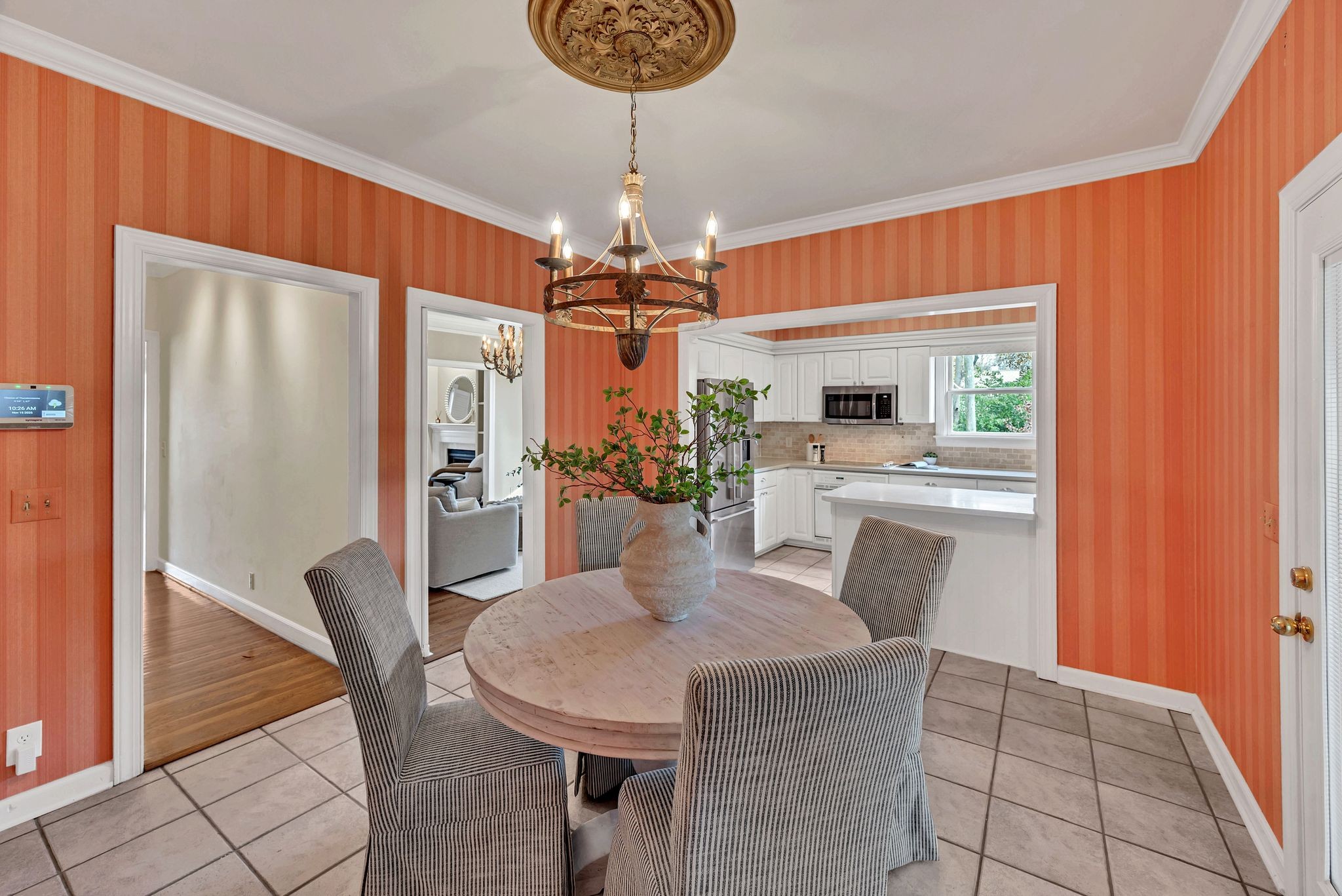 620 Estes Road Nashville, TN 37215 - Photo 14 of 40 a view of a dining room with furniture window and wooden floor