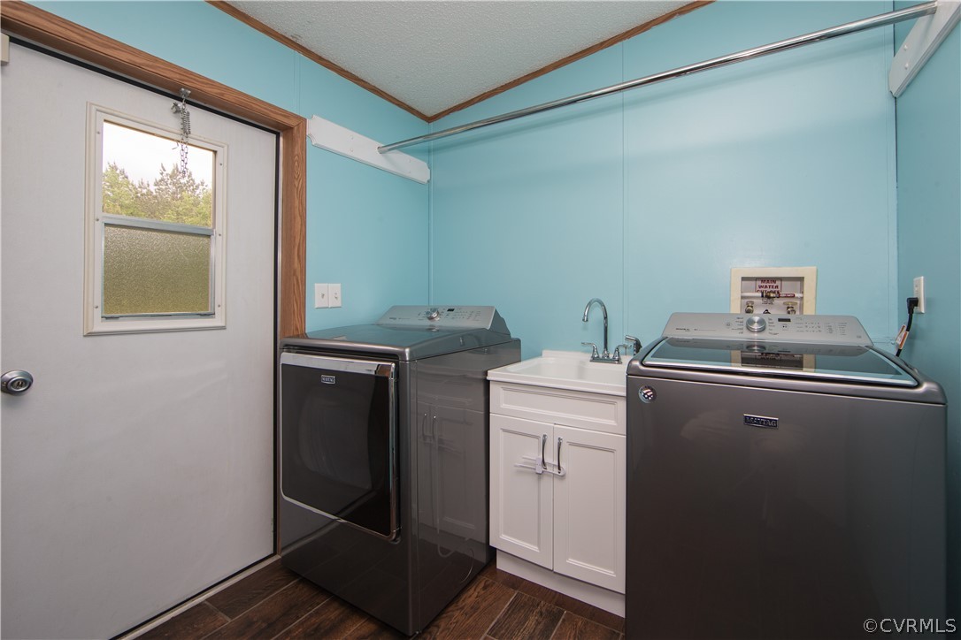 23417 Cabin Point Road Disputanta, VA 23842 - Photo 36 of 38 Laundry Room/Mudroom with Utility Sink