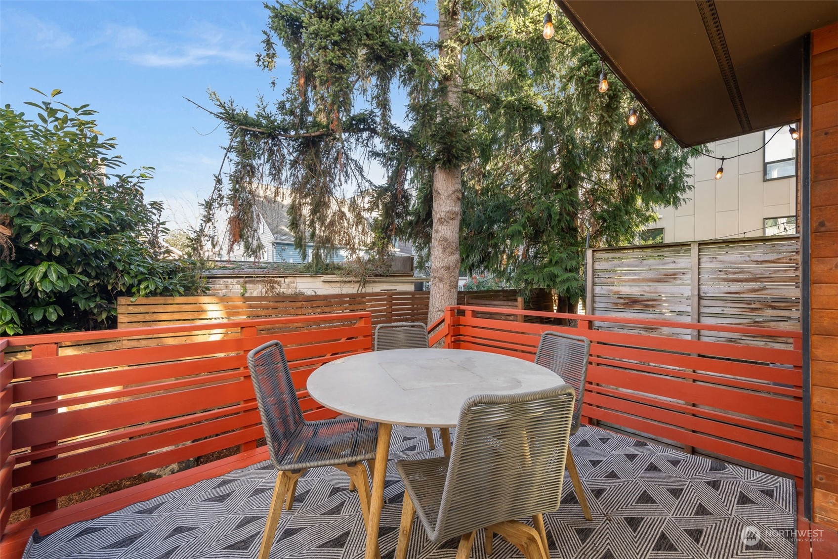 830 Northwest 53rd Street, Unit B Seattle, WA 98107 - Photo 24 of 28 a outdoor view with a sitting space