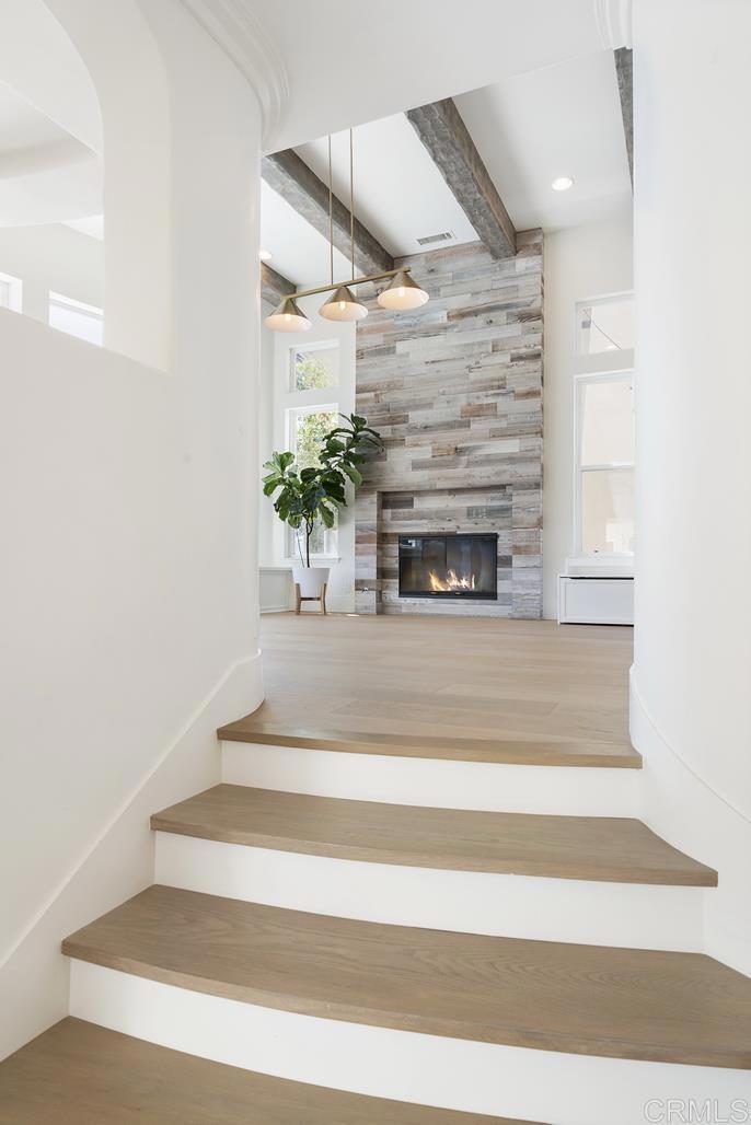 8 Corte Vizcaya San Clemente, CA 92673 - Photo 20 of 62 a view of entryway and hall with wooden floor