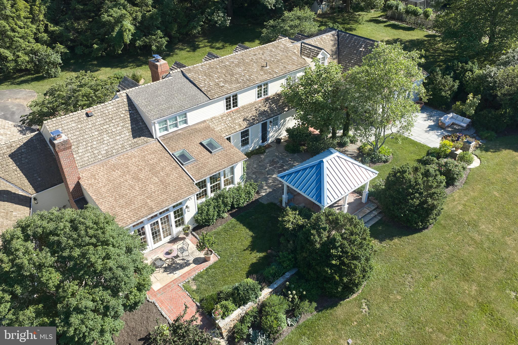 941 Mt Eyre Road Washington Crossing, PA 18977 - Photo 57 of 67 Rear Aerial