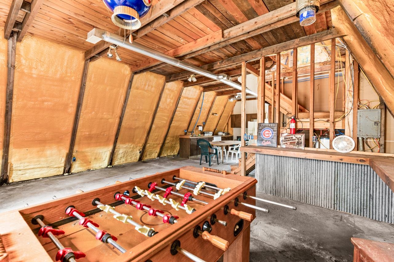 2040 Green Acres Road Maple, WI 54854 - Photo 14 of 19 Recreation room with lofted ceiling