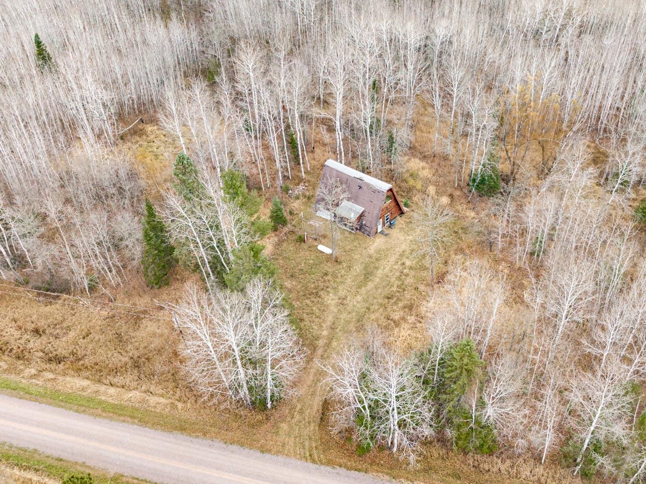 2040 Green Acres Road Maple, WI 54854 - Photo 2 of 19 View from above of property