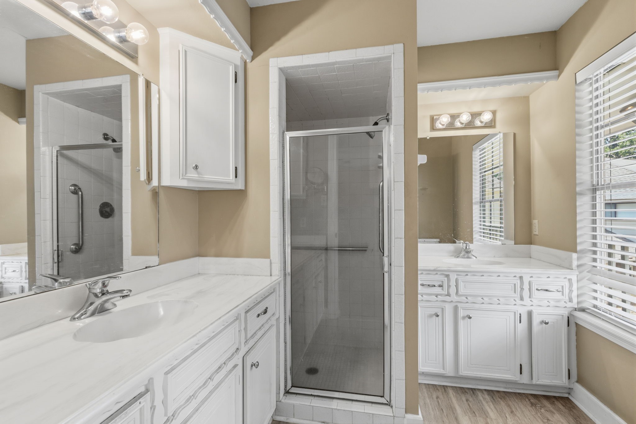 3422 Candlewisp Drive Spring, TX 77388 - Photo 26 of 50 PRIMARY BATHROOM - Two separate sink & vanity areas.