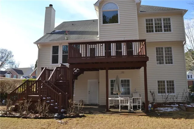 a view of front door