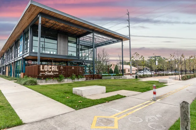 a view of pool with yard