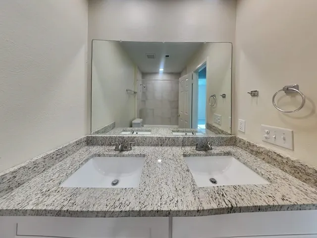 a house view with a outdoor space