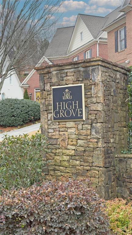 3519 High Grove Way Atlanta, GA 30319 - Photo 37 of 38 a sign broad in front of a building
