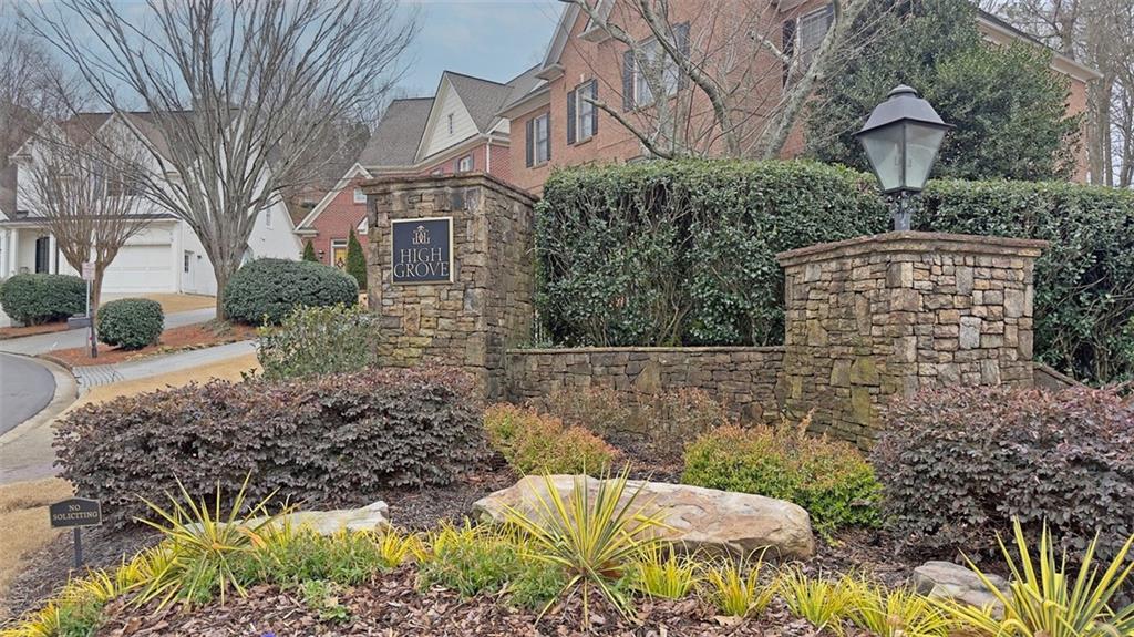 3519 High Grove Way Atlanta, GA 30319 - Photo 38 of 38 a front view of a house with a yard