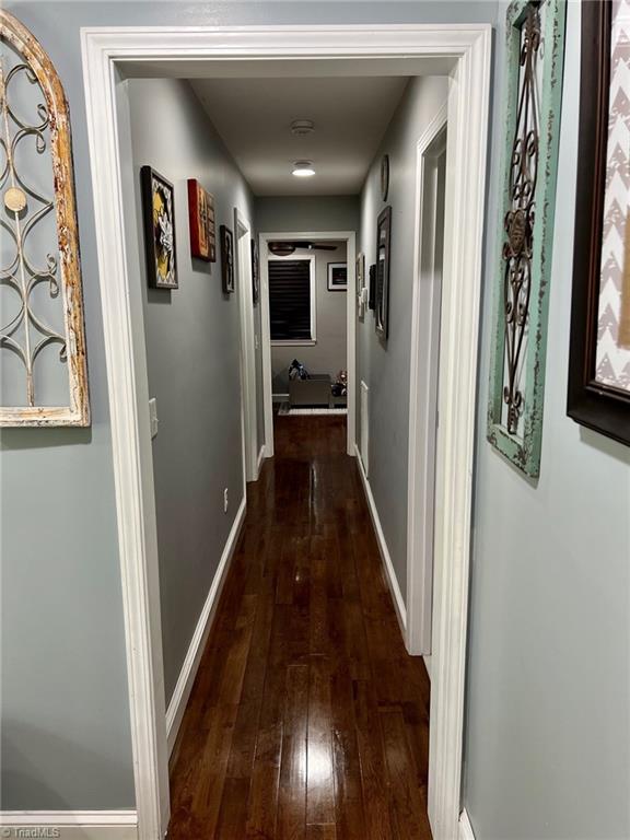 198 Anderson Road Eden, NC 27288 - Photo 17 of 22 Hall from Livingroom