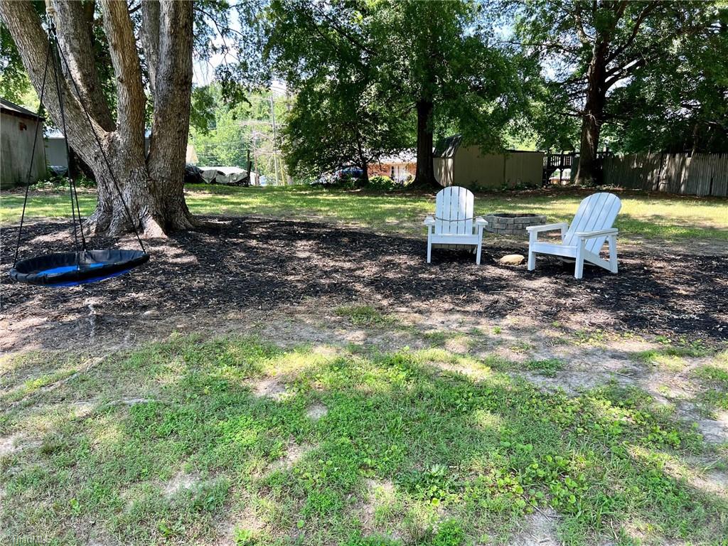 198 Anderson Road Eden, NC 27288 - Photo 8 of 22 Outdoor space w/firepit