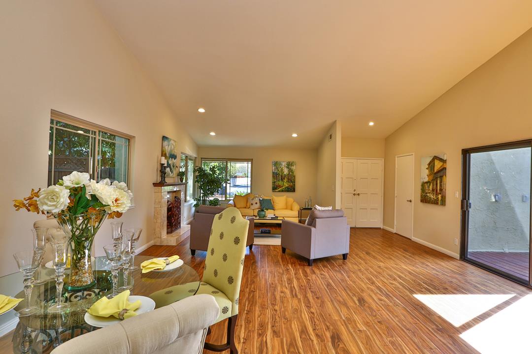 6195 Flowering Plum Road San Jose, CA 95120 - Photo 6 of 22 a living room with furniture and wooden floor