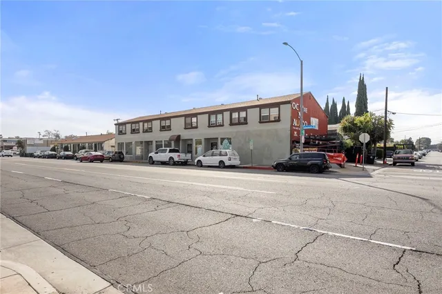 a car parked on the side of the road