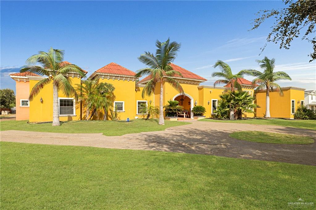 a view of road and yard