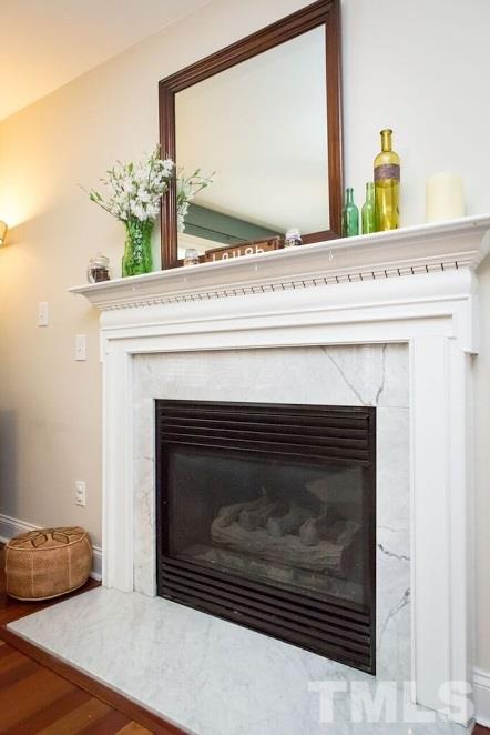 9108 Castleton Lane Raleigh, NC 27615 - Photo 11 of 25 a view of fireplace with furniture