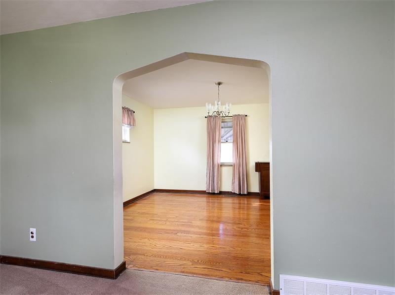 336 Highland Road Pittsburgh, PA 15235 - Photo 8 of 25 Dining Room view from Living Room