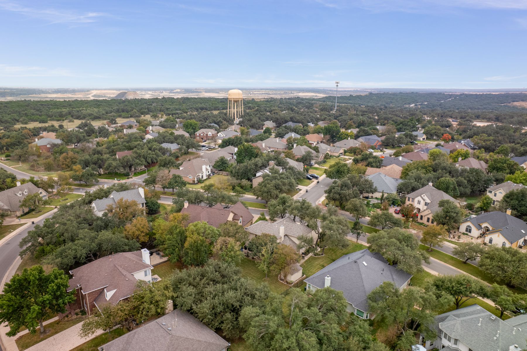 300 River Ridge Drive Georgetown, TX 78628 - Photo 27 of 32 Aerial view of residential area