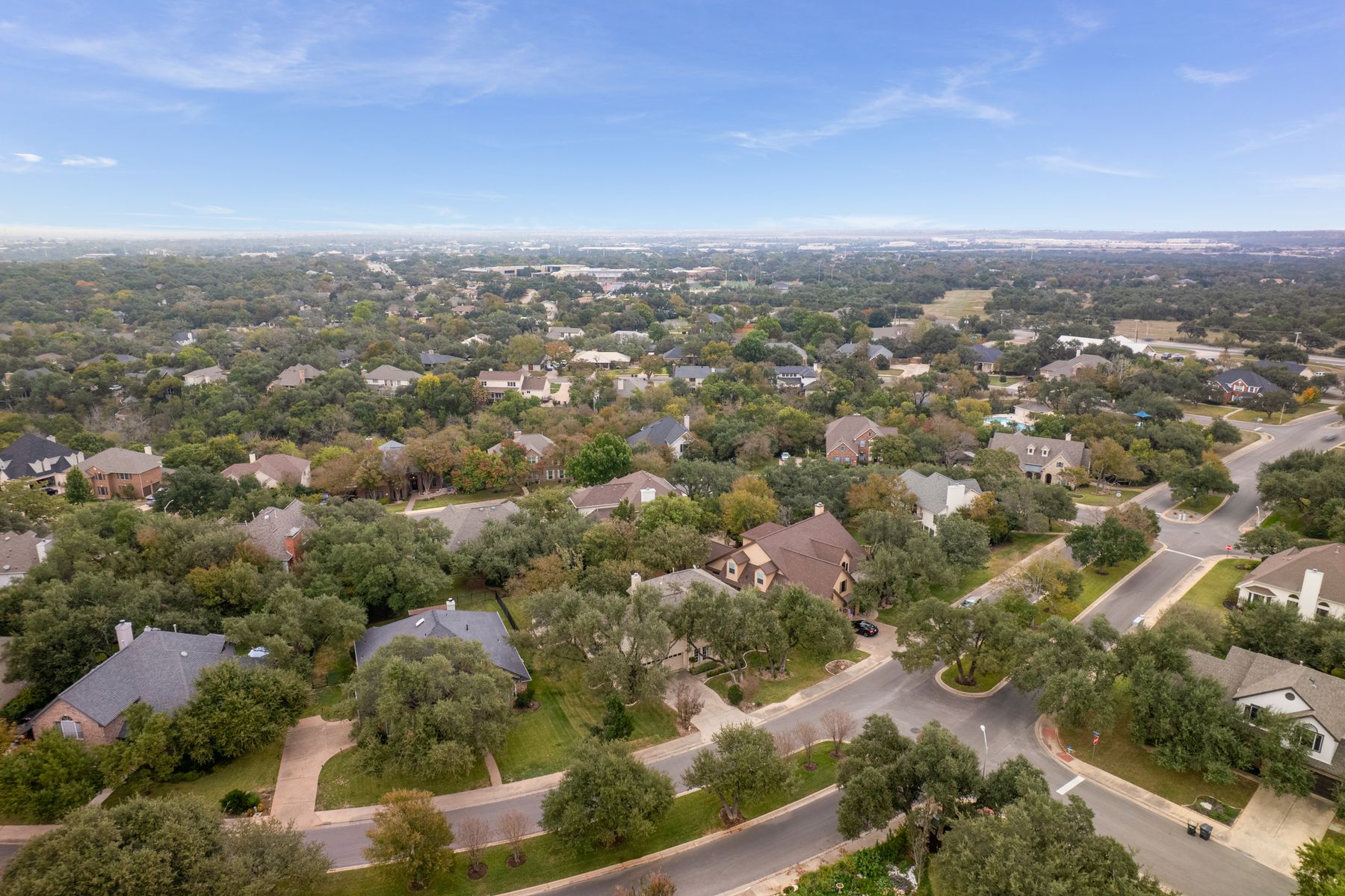 300 River Ridge Drive Georgetown, TX 78628 - Photo 30 of 32 Aerial perspective of suburban area