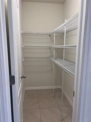 a view of walk in closet
