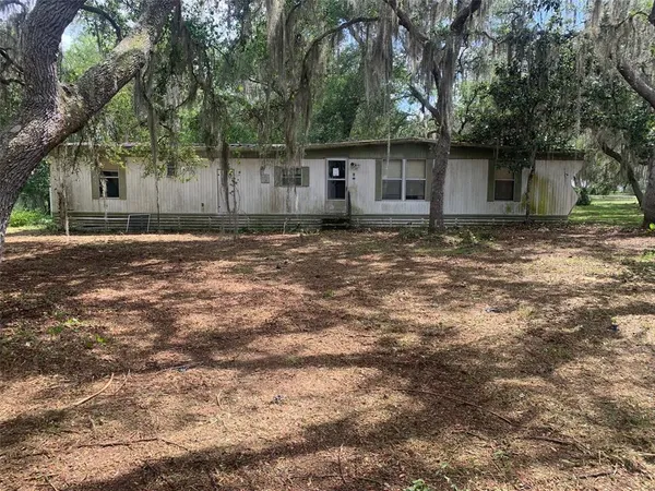 a backyard of a house