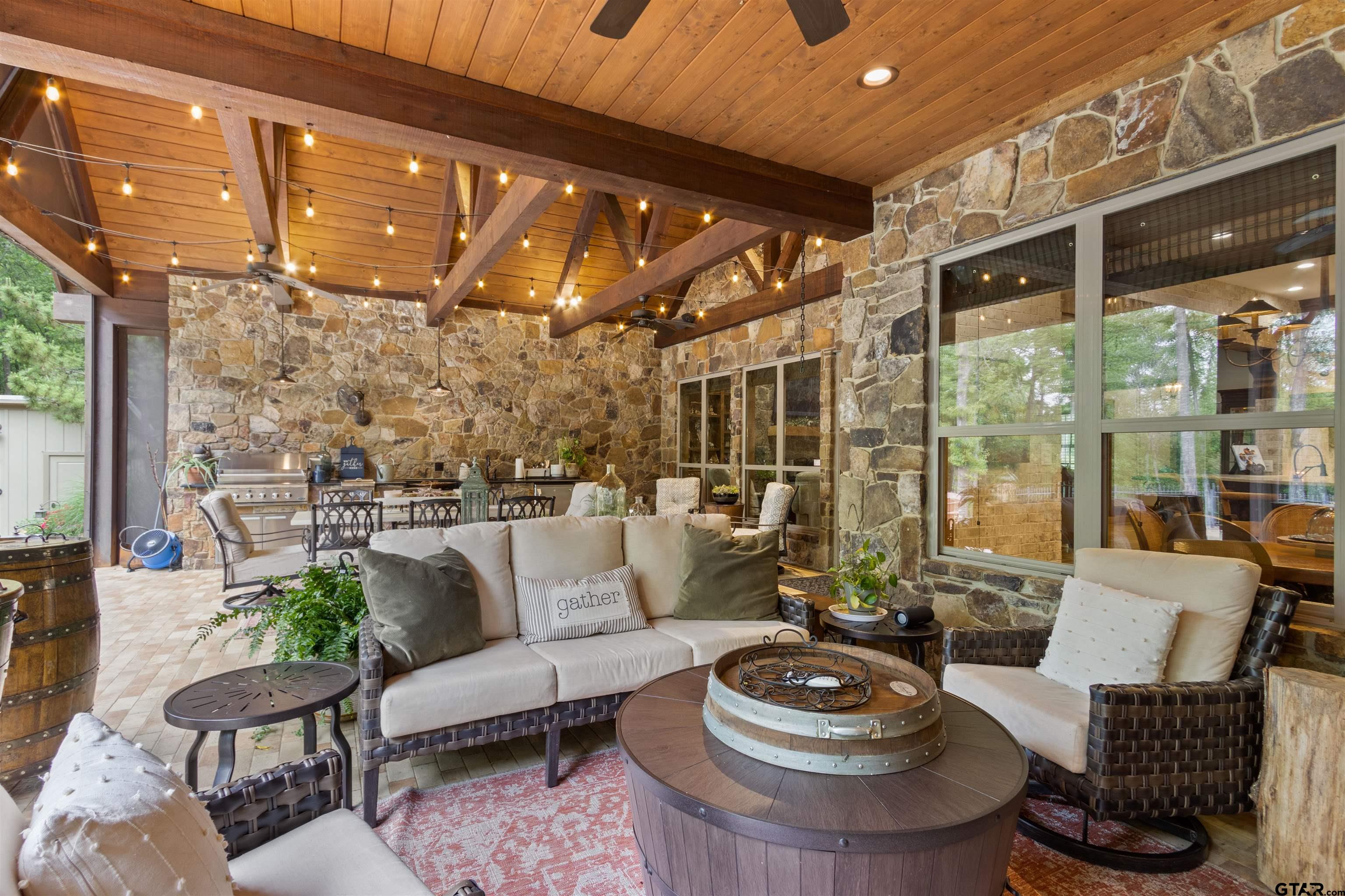 1506 Hamby Road Longview, TX 75605 - Photo 26 of 48 a living room with furniture and a large window
