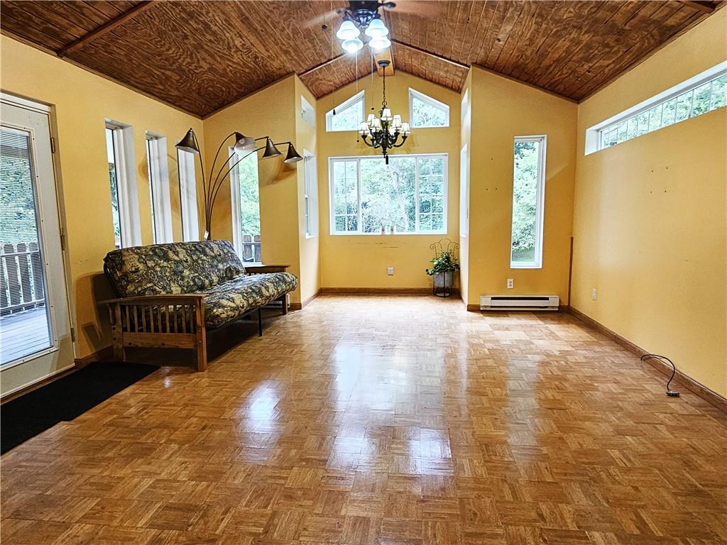 615 Fallen Timbers Road Point Marion, PA 15474 - Photo 14 of 44 a spacious bedroom with a bed and a window