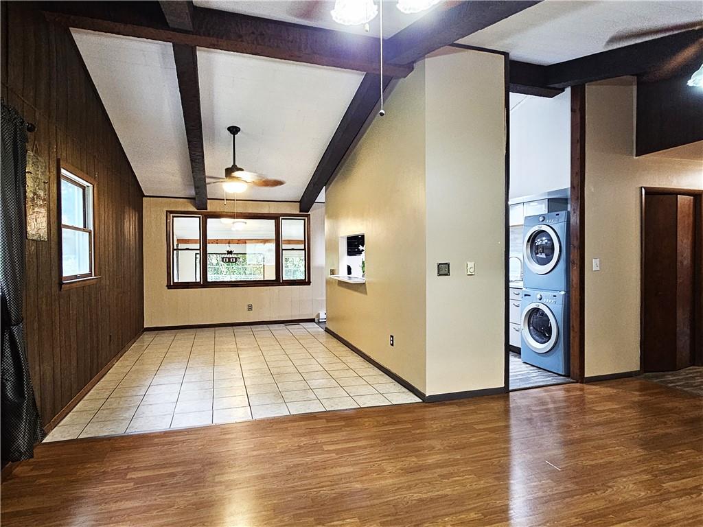 615 Fallen Timbers Road Point Marion, PA 15474 - Photo 8 of 44 a view of an empty room with window and wooden floor