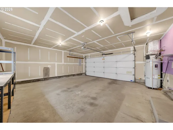 a view of a room with an empty space