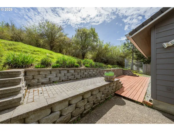 a view of outdoor space and yard