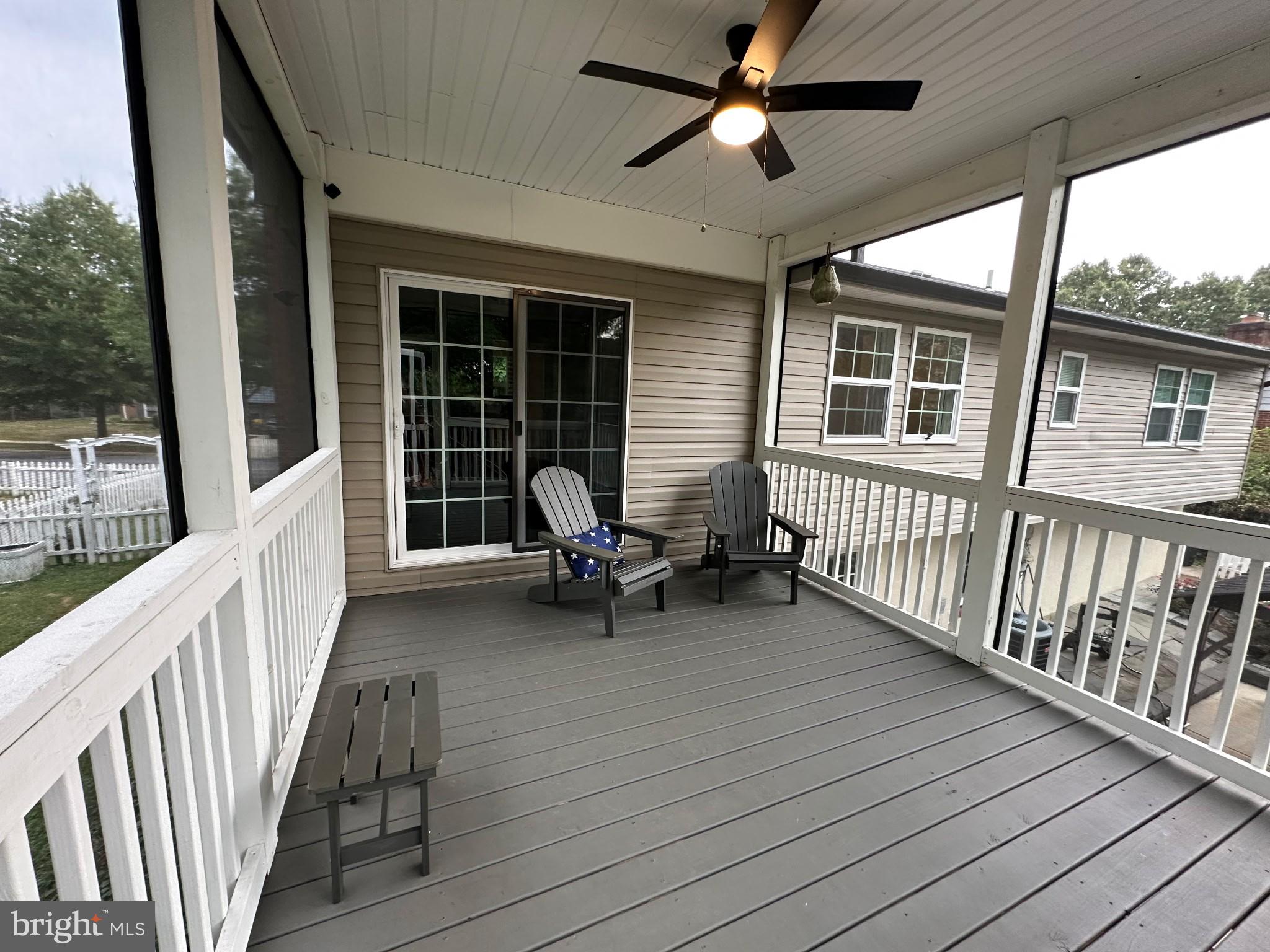 8705 Loughran Road Fort Washington, MD 20744 - Photo 22 of 25 Relax year round on the covered deck