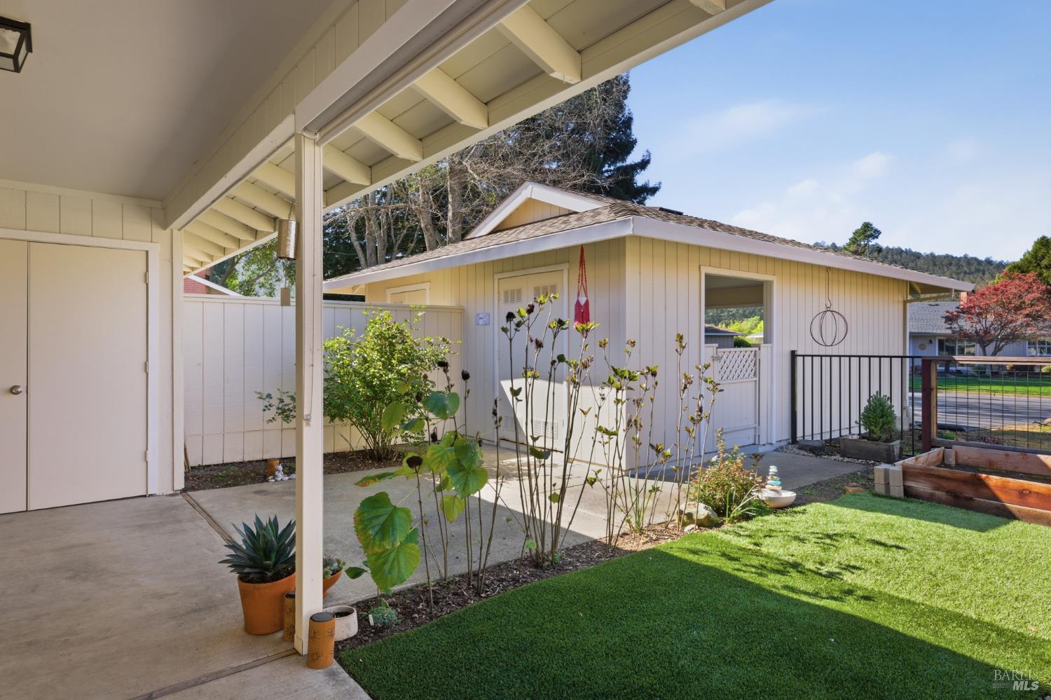 43 Aspen Meadows Circle Santa Rosa, CA 95409 - Photo 5 of 52 Backyard looking toward carport.