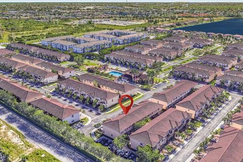 13234 Southwest 128th Path Miami, FL 33186 - Photo 37 of 38 an aerial view of residential houses with outdoor space