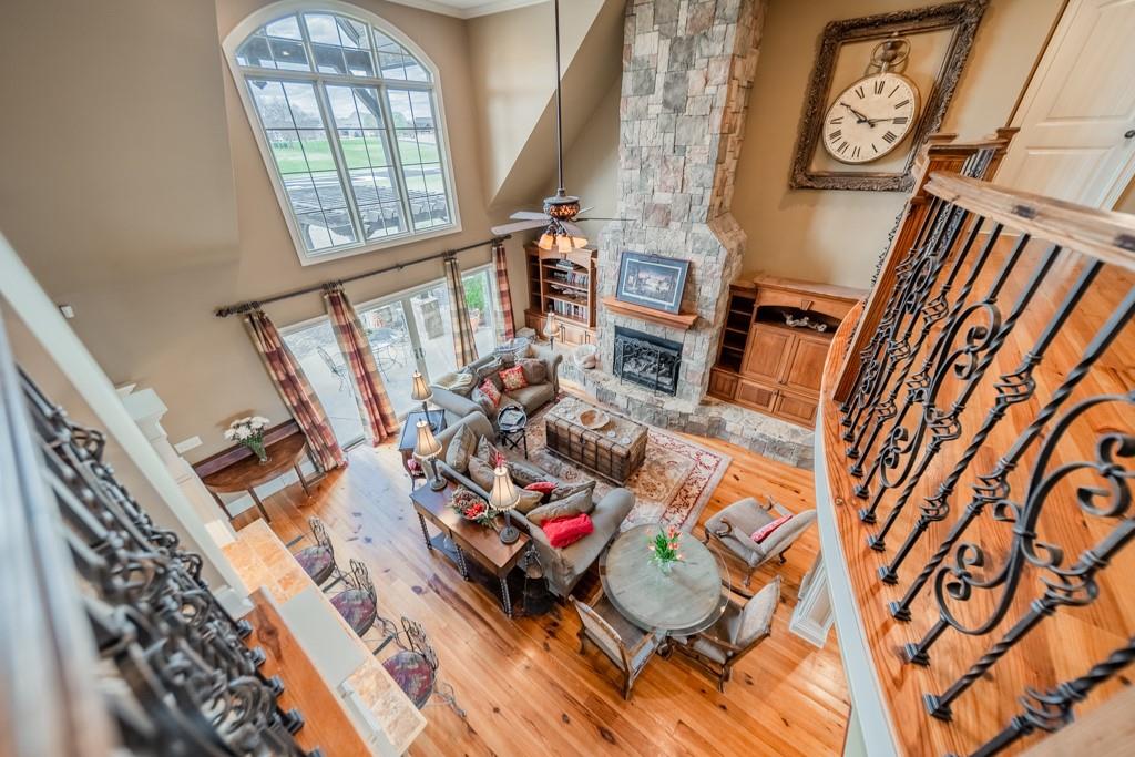 130 Chandelle Ridge Drive Woodruff, SC 29388 - Photo 27 of 45 a living room with furniture and a large window