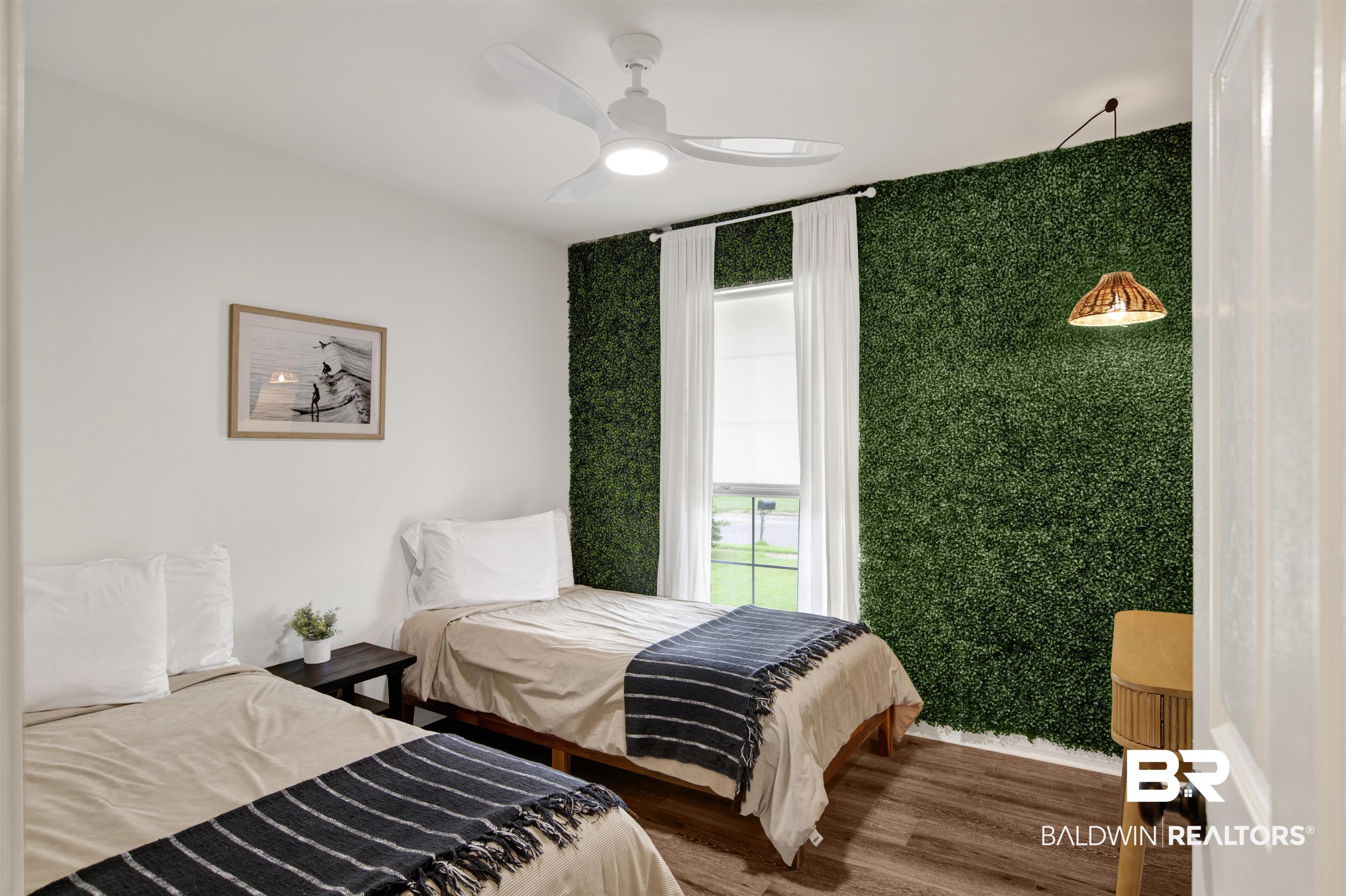4012 Kendallbrook Loop Foley, AL 36535 - Photo 19 of 31 Bedroom with wood finished floors and a ceiling fan