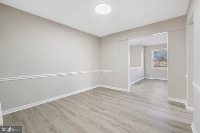 wooden floor in an empty room