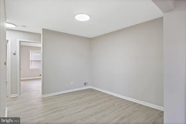 wooden floor in an empty room