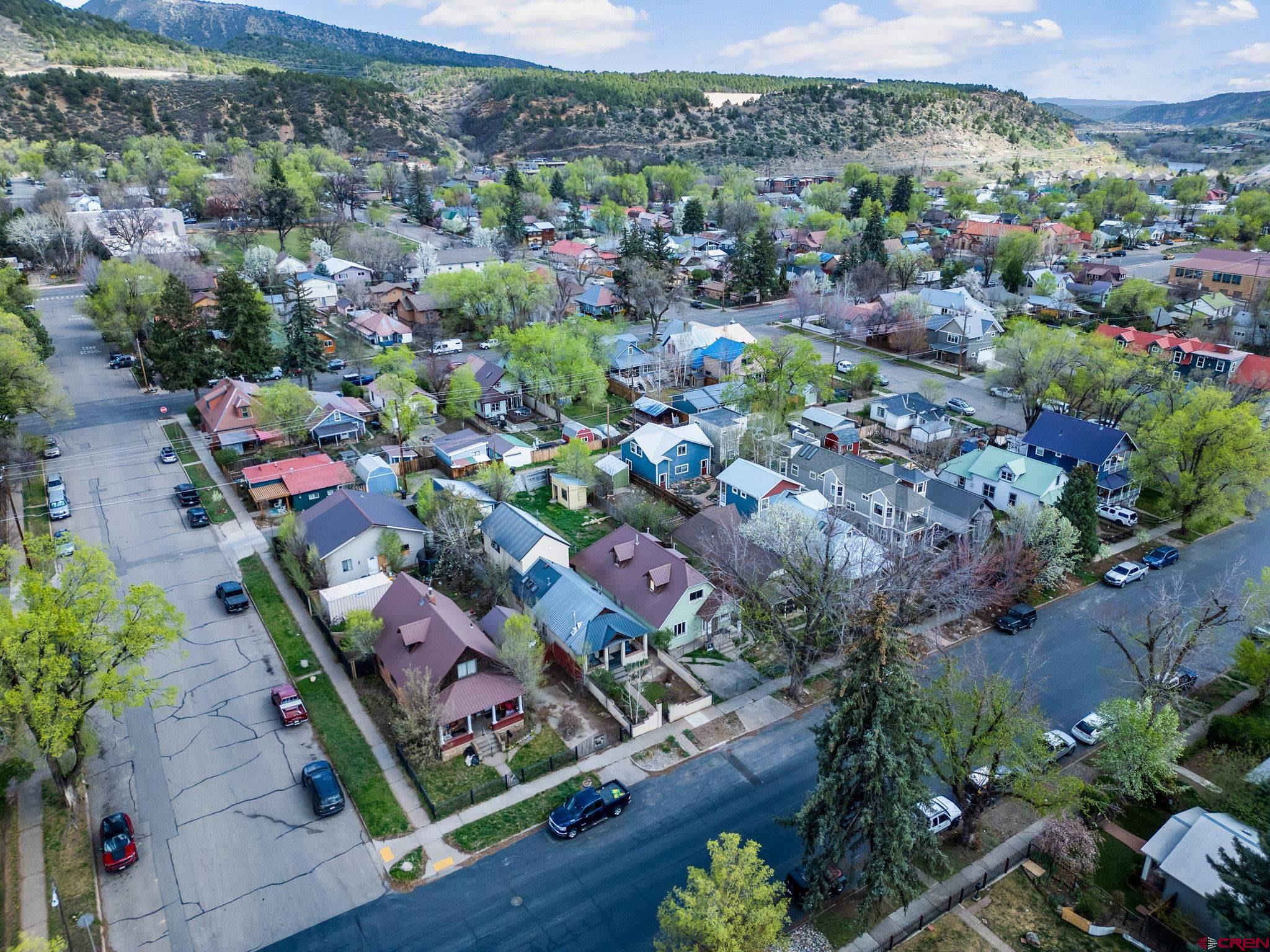 458 East 4th Avenue Durango, CO 81301 - Photo 12 of 13 a view of a city with lots of flower and garden