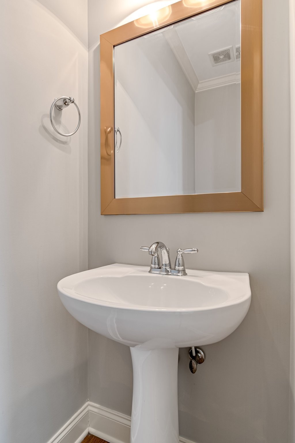 318 Byron Way Franklin, TN 37064 - Photo 22 of 53 a bathroom with a sink a mirror and a toilet